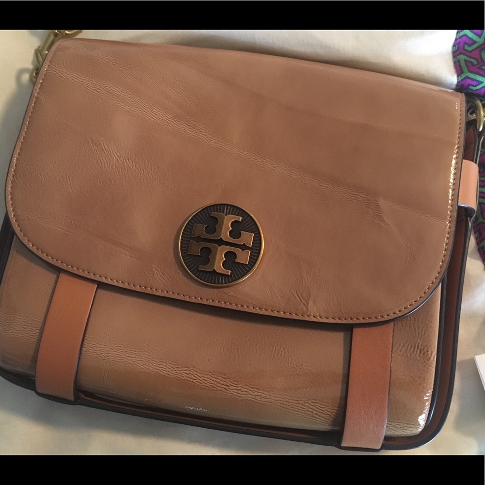 NWT Tory Burch Alastair patent leather crossbody